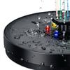 Fontana Galleggiante Solare per Bagno con Luci LED Colorate, Spruzzatore d'Acqua Ricaricabile per Vasca da Bagno per Bambini, Funzionamento Automatico, Fontana per Vasca da Bagno per Piscina/Vasca