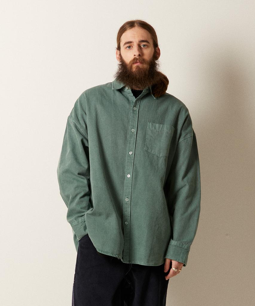 CARGOBROS Cb Archon Pigment Shirt Jacket (Charcoal)