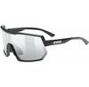 Uvex Sportstyle 235 V Matte Black Red Sport Glasses