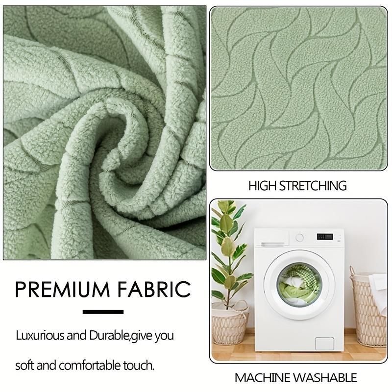 1 Set Leaves Jacquard Office Chair Cover 4pcs Split Computer Chair Covers Elastic Gaming Chairs Seat Back Protector Cover With Armrest Slipcovers