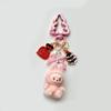 Flocking Mini Keychain Vinyl LABU Cute Grain Baby-free Bag Mobile Phone Pendant Cute Keychain