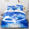 3D Print Anime Kawaii Sexy Girl Bedding Set,Duvet Cover Comforter Bed Set Quilt Cover Pillowcase,King Queen Twin Size Boys Girls