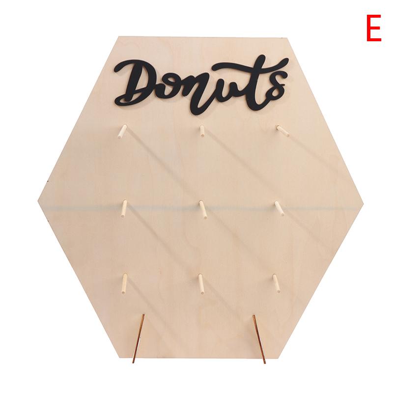 

Пончики Настенная Подставка Десерт Торт Витрина Свадьба День Рождения Декор as the picture