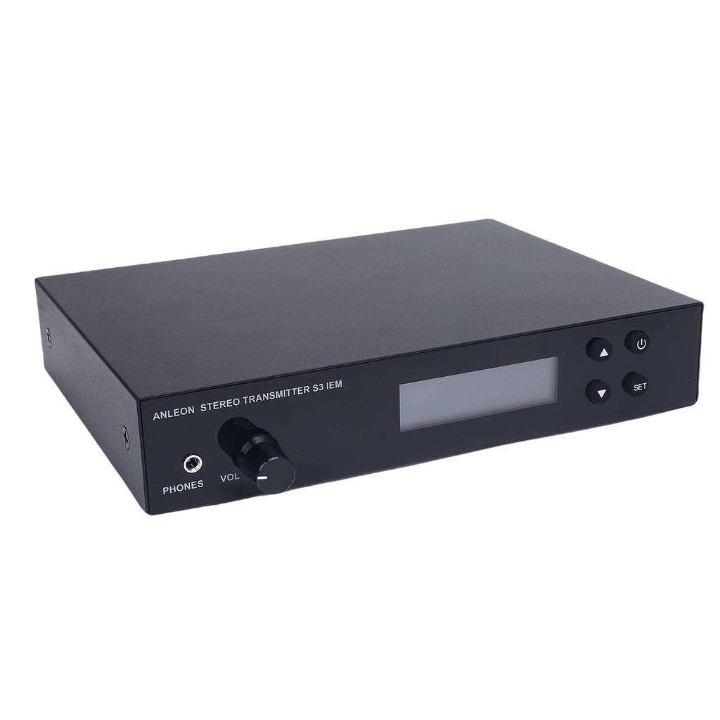 640 676MHz Wireless Ear Monitoring System with Transmitter and Receiver Professional IEM System for Studio Guitar Live