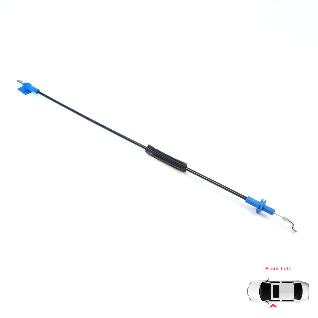BDP1610 Front Left Door Inner Handle Lock Release Cable for Fiat Fiorino MK3 225 Qubo 2007-2016 Citroen Nemo Peugeot Bipper 2008–2017 1365222080