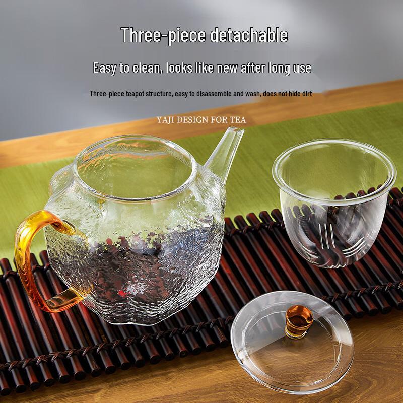 Yaji Heat-Resistant Glass Teapot Collection