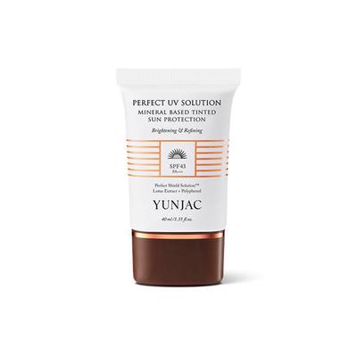 YUNJAC Perfect UV Solution Mineral Based Tinted Sun Protection SPF43 PA+++ 40ml