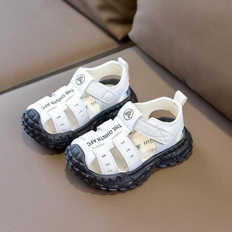 Casual Closed Toe Kids Summer Beach Sandals Unisex Boys Girls Sport Roman Shoes 22