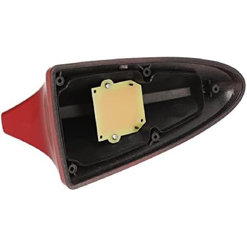 Shark Fin Roof Antenna Cover 96219 D5000EBQK ABS Roof Antenna Aerial Shell Replacement for Sonata Elantra (Red)