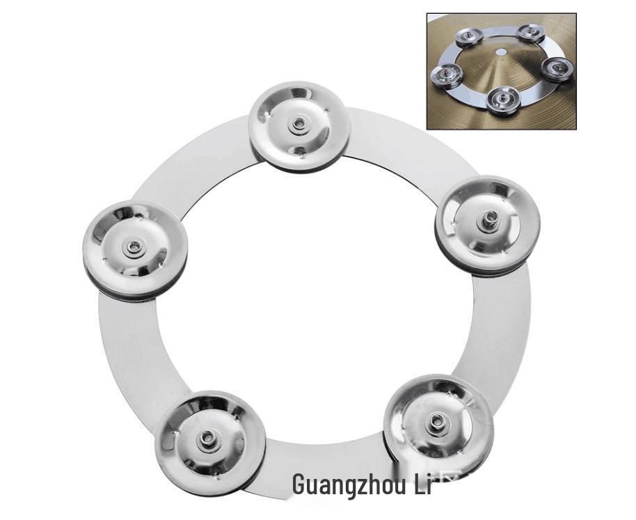 

All-Silver Hi-Hat Drum Rack with Stainless Steel Cymbal срібний