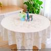 Large Wash-Free Round Tablecloth for Dining and Hotel Use - New Year Boutique Edition