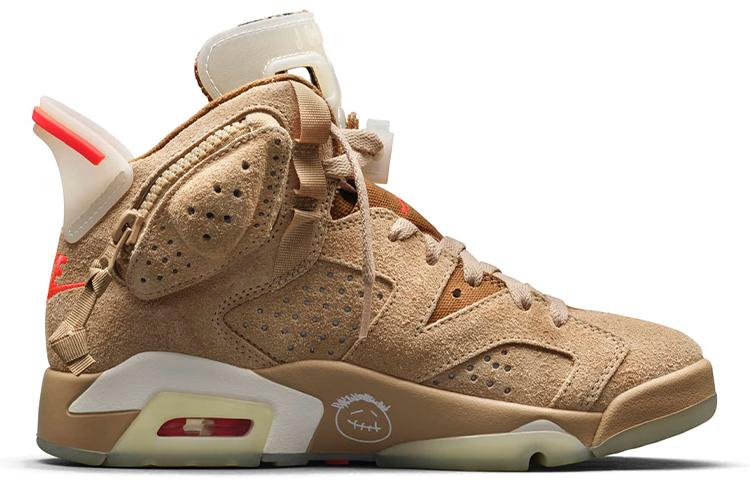 Jordan 6 Retro Travis Scott British Khaki DH0690-200