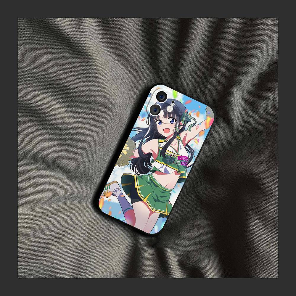 Awa Subaru Music Animation G-GIRLS BAND CRY Phone Case For IPhone 17 Air 16 15 14 13 Pro Max 11 12 Black Silicone Cover