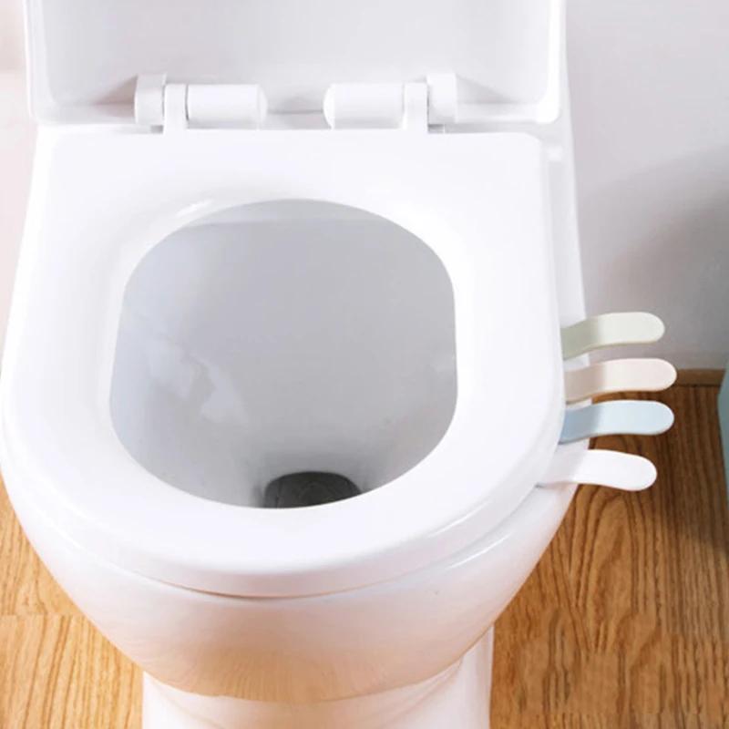 3-teiliger Toilettensitzheber, kann das Berühren des Toilettendeckel-Hebegriffs vermeiden, modischer und praktischer Toilettensitzheber