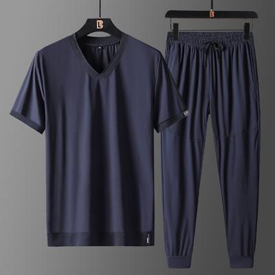 Zomer heren groot formaat dun sport-casual pak