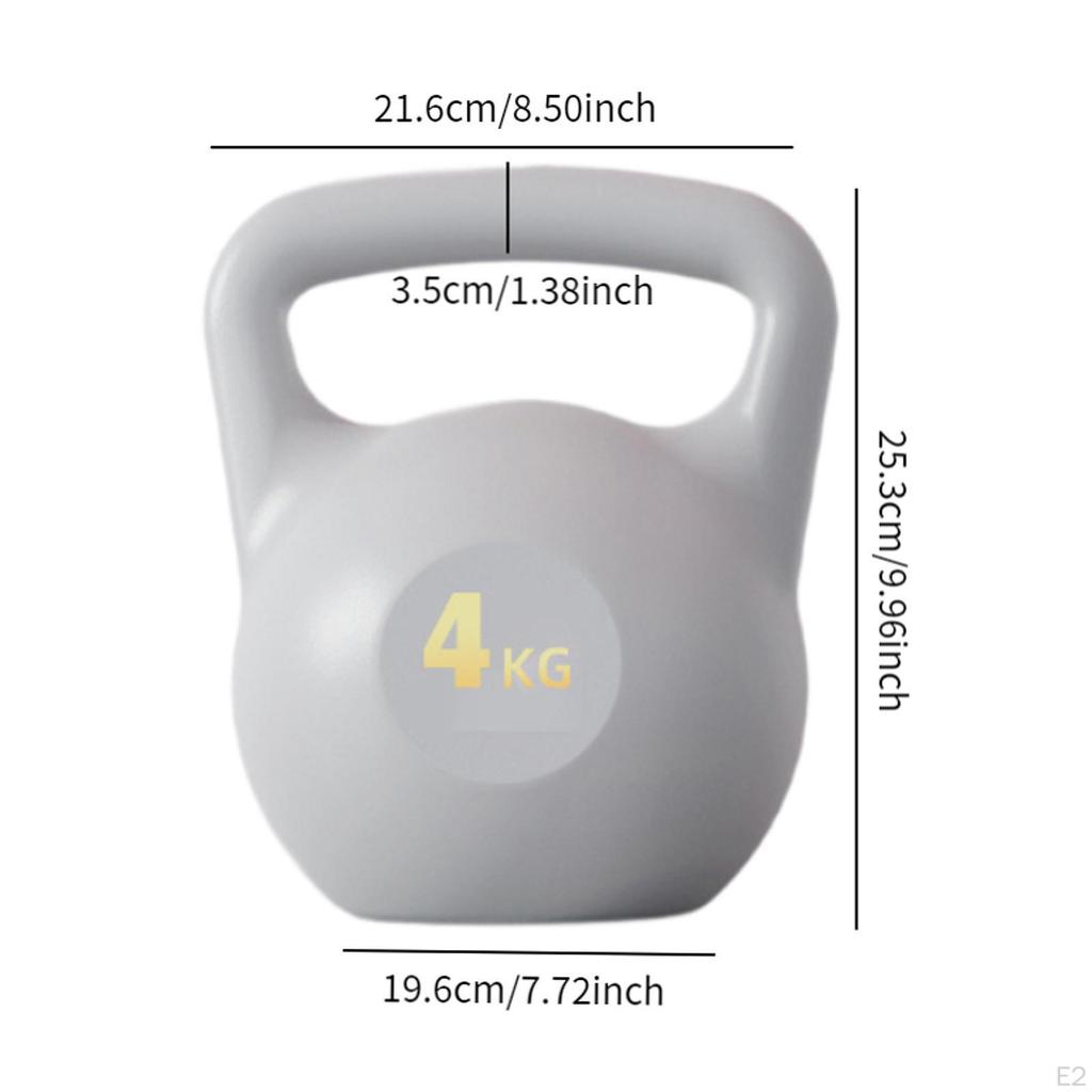 Ergonomische wassergefüllte Kettlebell für Krafttraining