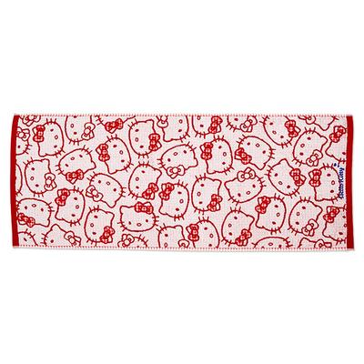 Sanrio Hello Kitty Antibacterial and Deodorizing Bath Towel 800813 Silver