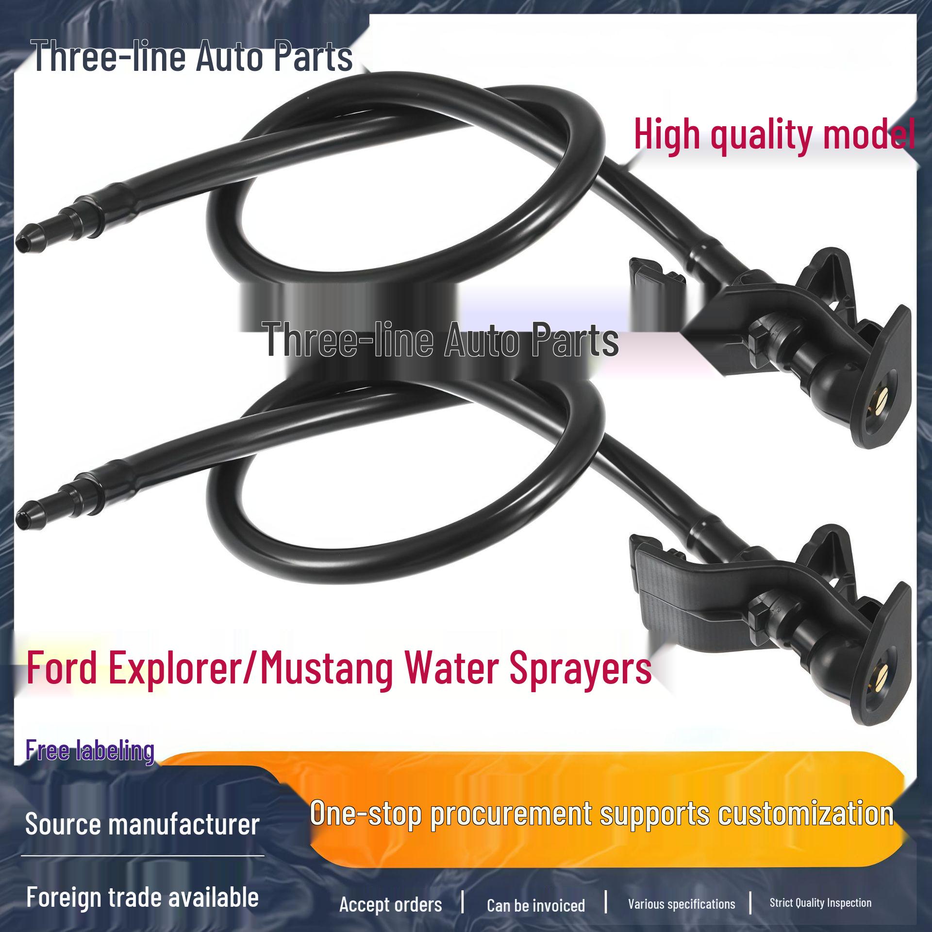 

Fan-Type Windshield Washer Nozzle for Ford Explorer/Mustang (BB5Z-17603-A, AR3Z-17603A)