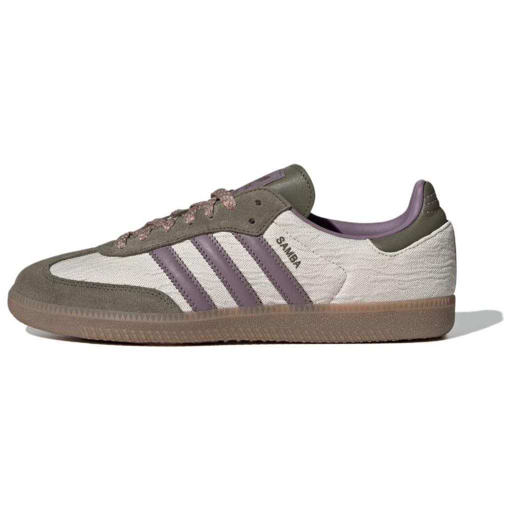 Adidas Samba OG Legacy Purple Olive Strata Unisex Sneakers Green Alumina JP5675