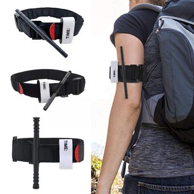 65/75/95CM Single-Handed Application Tourniquet with Aluminum Rod Outdoor Camping Arterial Emergency Bandage First Aid Survival Gear