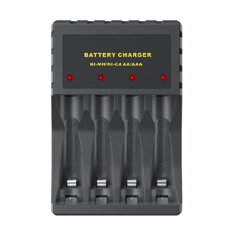 Compactly AA 3A Battery Charger Charging Hubs With USB Port And Individual Slot Charging Capability Auto Stop Function