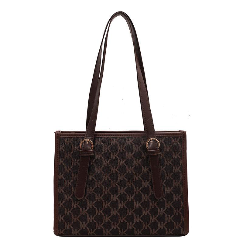 Large capacity bag women 2025 new fashion shoulder armpit bag commuter tote bag women