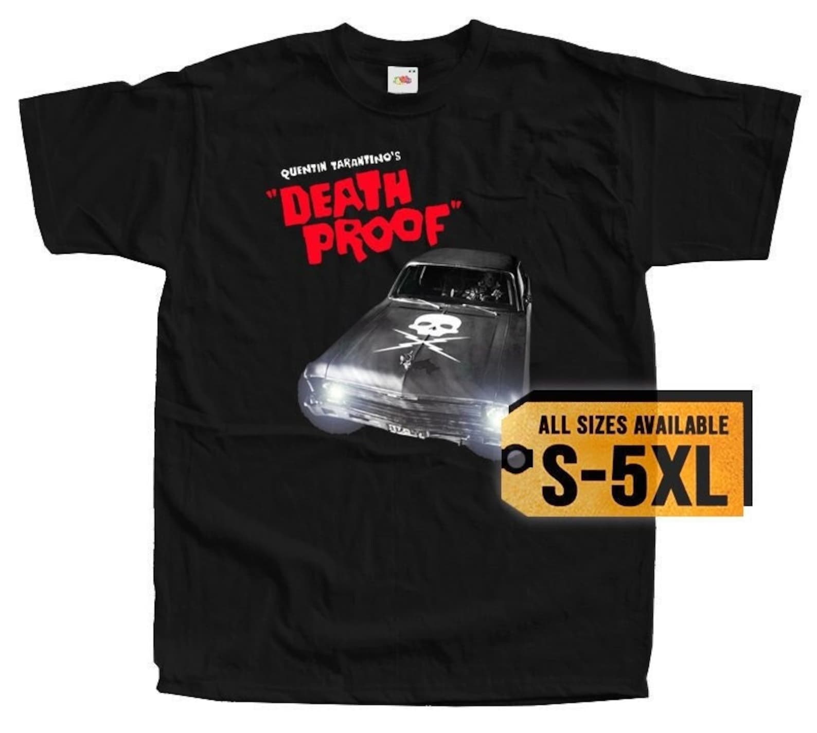 Death Proof V2 Poster Men T-Shirt all sizes S-5XL 2XL