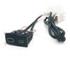 12V/24V Car Dual Charger USB QC3.0 PD Type C Charging Power Adapter Fit For Golf 6 For Jetta 5 MK5 For Scirocco 2006 - 2012