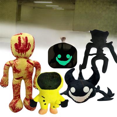 Detská handrová bábika v kreslenom štýle ako darček pre plyšovú bábiku