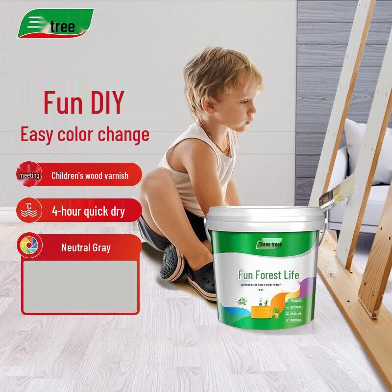 Three Trees Eco-Friendly Water-Based Wood & Furniture Topcoat