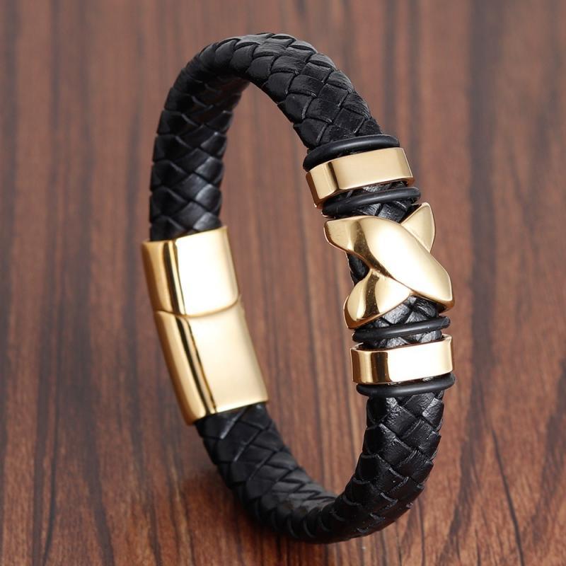 Hot Selling Creative Design Fashionable Mens Personality Simple Leather