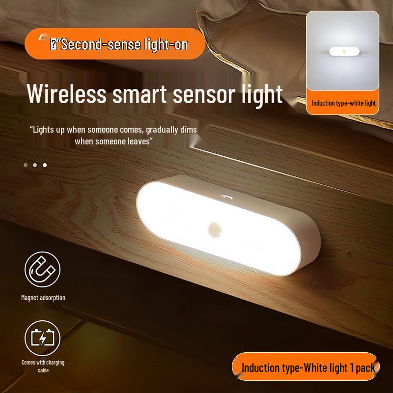 Smart Rechargeable Motion-Sensor Night Light for Hallways and Stairs