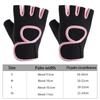 Women Men Fitness Gym Gloves Weightlifting Gloves Half Finger Breathable Non-slip Gel Pad Bodybuilding Training Dumbbells Gloves