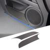 For SEAT Leon Mk2 1P 2008-2012 Soft Carbon Fibre Car Central Control Gear Shift Air Outlet Panel Trim Sticker Car Accessories F6