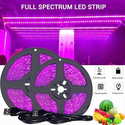 Full Spectrum LED Grow Light USB 5V 2835 Chip LED Phyto Lamp for Seedlings Flowers Greenhouse Hydroponic Garden Indoor Growing Phyto Lamp