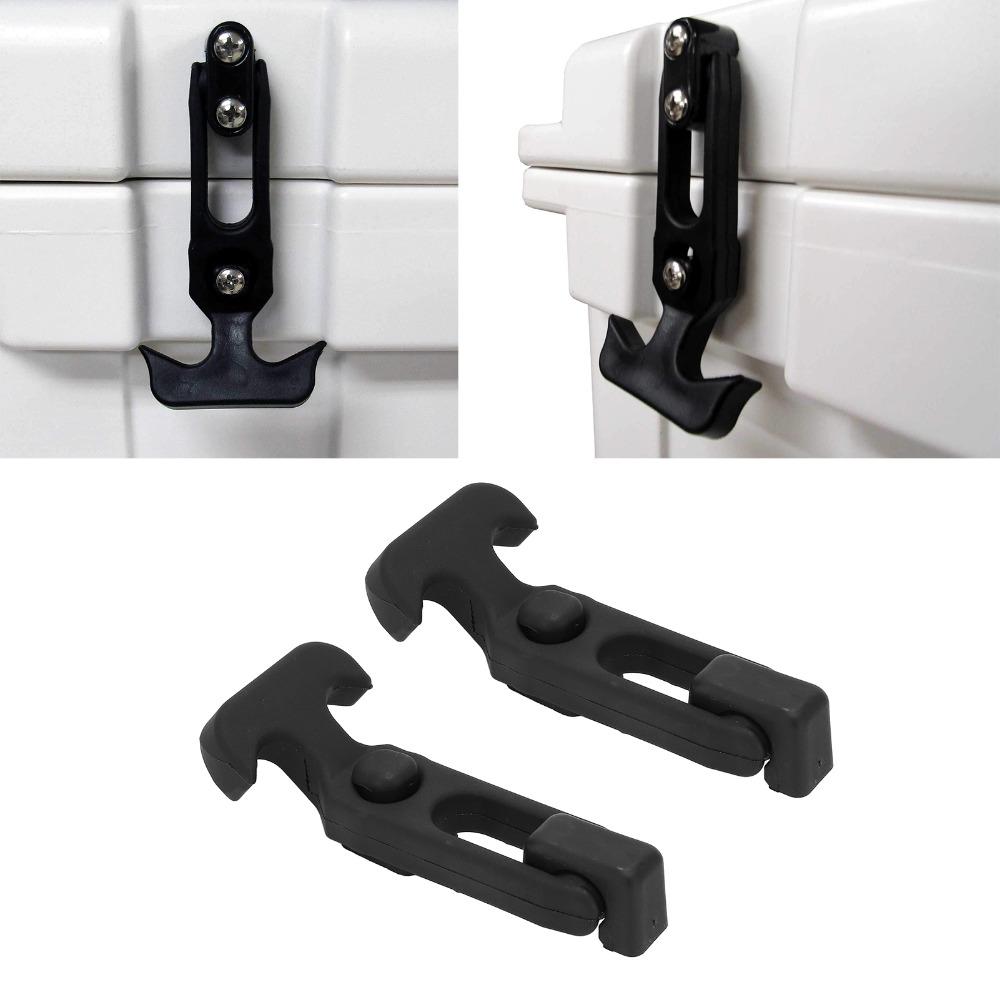 2Pcs Replacement Part Rubber T Handle Hasp T-Handle With Screws Draw Latches Elastic Hasp Flexible Latch Farm Machinery