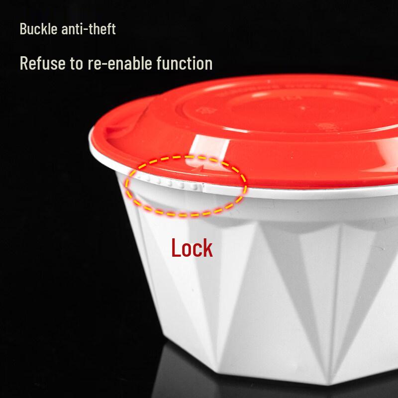 Disposable Lockable Food Container