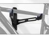 Adjustable Bicycle Wall Mount Rack with Silicone Protection, 40kg Capacity, Space-Saving Design.