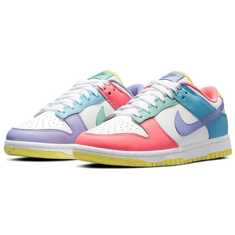 Nike Dunk Low SE Candy Women Sneakers Multi-Color White Green-Glow DD1872-100