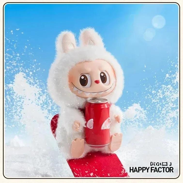 1:1High Quality Macaron 3nd The Monsters Labubu Sitting Party Vinyl Plush Blind Box Decorative Surprise Box Doll Collection Gift