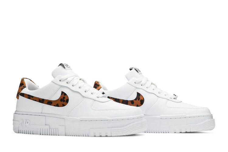 Women's Sneakers Nike Air Force 1 Low Pixel SE White Leopard (Women's) White/White-White-White