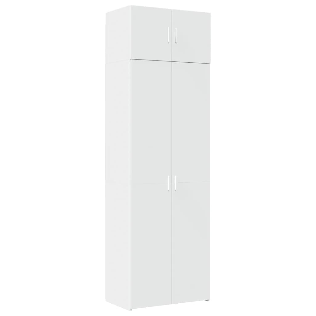 Tall Cabinet White 70x42.5x225 cm Particleboard