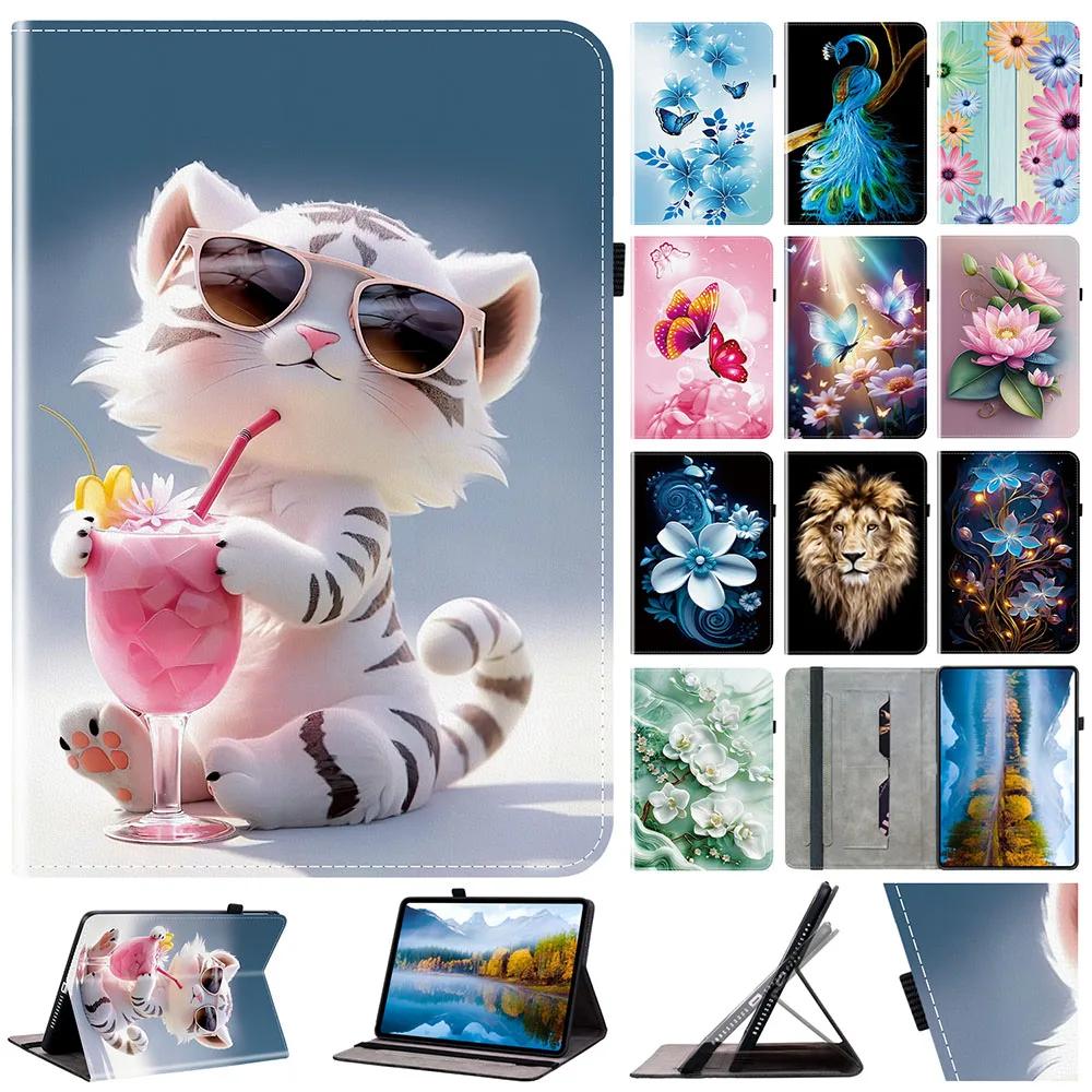 Leather Case For Amazon Fire Max 11 HD 8 2022 Fire 7 2022 Case Kindle Paperwhite 2024 5 Fire HD10 Plus 2023 2021 Tablet Cover