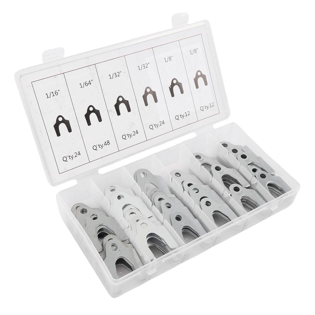 144PCS Auto Alignment Body Shims 1 16in 1 64in 1 32in 1 8in Car Alignment Shims Assortment Kit with Storage Box