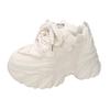Mode Herbst frauen Turnschuhe Neue Atmungsaktive Hohe Plattform Schuhe Frau Damen Vulkanisieren Casual Chunky Turnschuhe Zapatillas Mujer 8CM