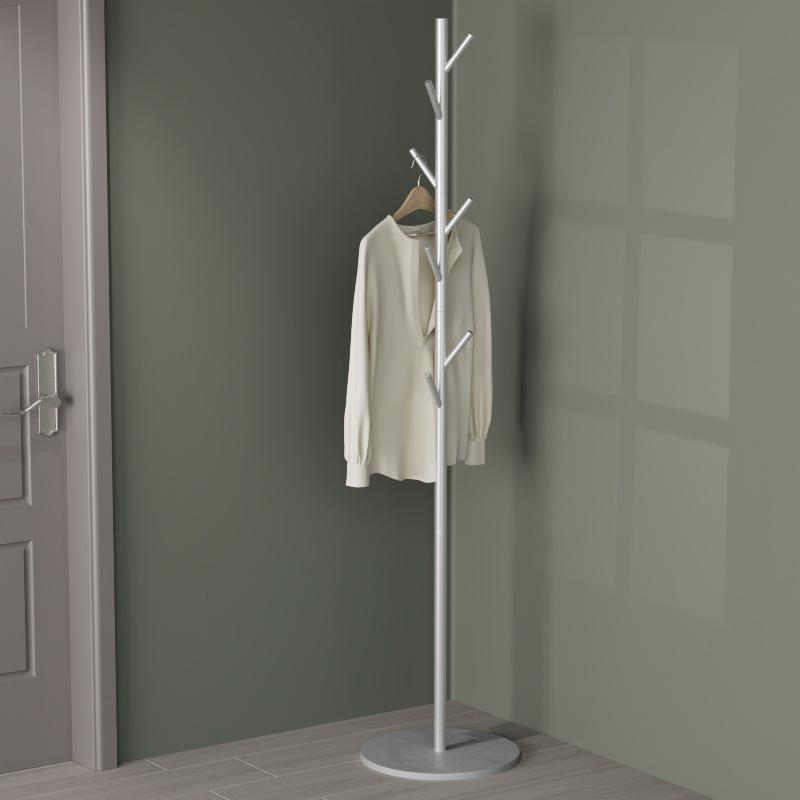 Luxury Metal Coat and Hat Stand with Rock Board for Bedroom or Entryway