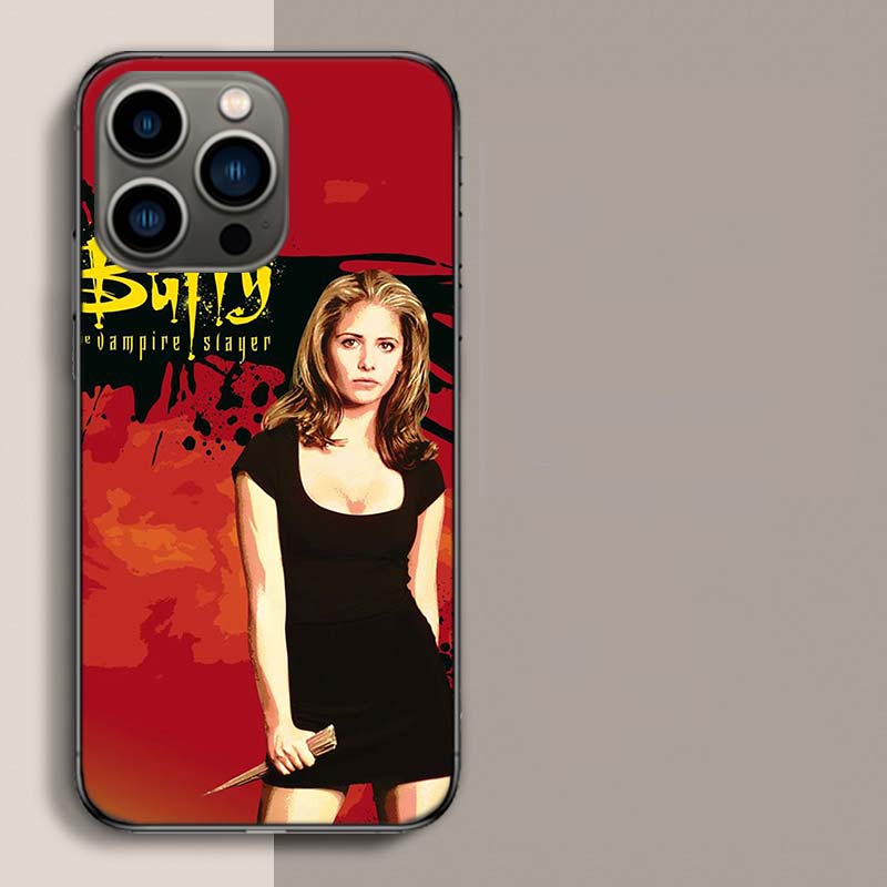 Buffy the Vampire Slayer Phone Case For Iphone 17 Air 15 Pro 14 Plus 16 Pro Max 12 13 Mini 11 16E X XS Cover Cute Fundas