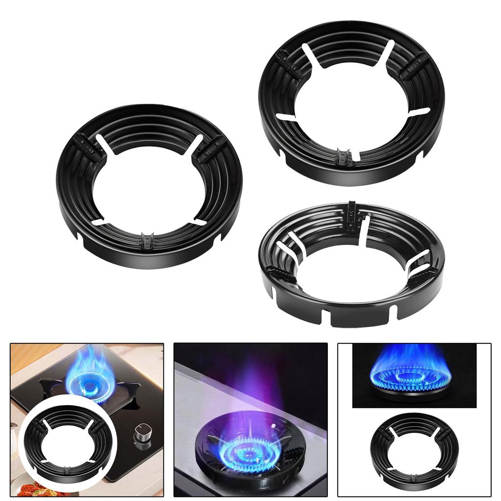 Saving Lid Wok Rack Rings, Multifunction Bottom Energy Rings for Kitchen Kettles