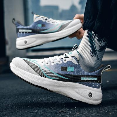 2025 Foreign Trade Red Rabbit Running Shoes Men's Hollow Breathable Casual Shoes Men's Running Shoes Lightweight Men's Shoes Sports Shoes Tide