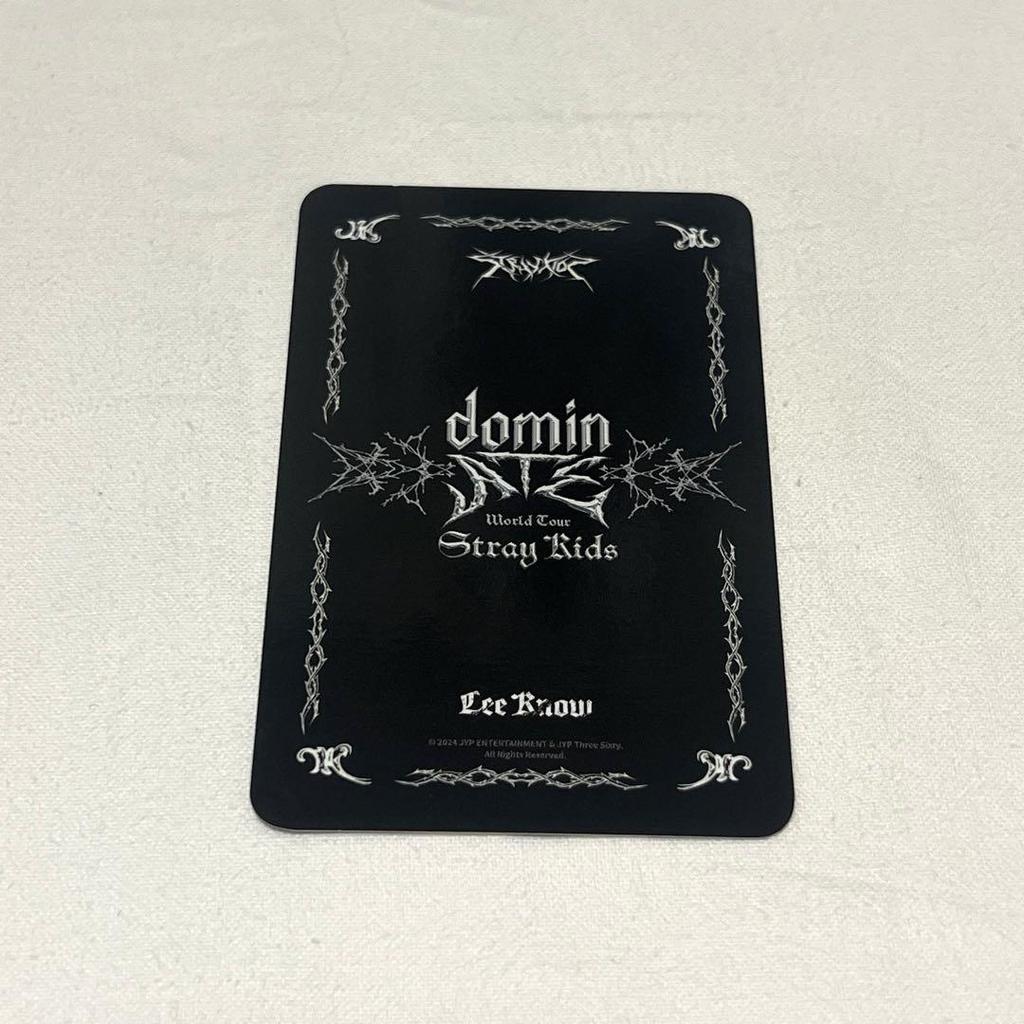 [USED] straykids dominATE Seoul Con offline bonus Reno trading card
